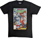 Marvel SpiderMan - Venom & Carnage Heren T-shirt - 2XL - Zwart