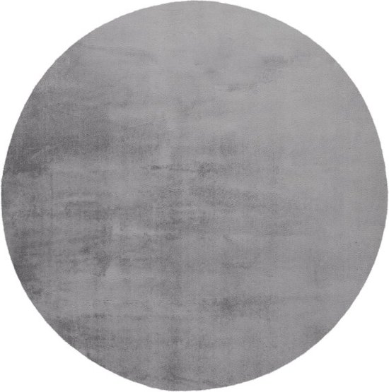 Lalee Paradise | Modern Vloerkleed Hoogpolig | Silver | Tapijt | Karpet | Nieuwe Collectie 2024 | Hoogwaardige Kwaliteit | 120x120 cm