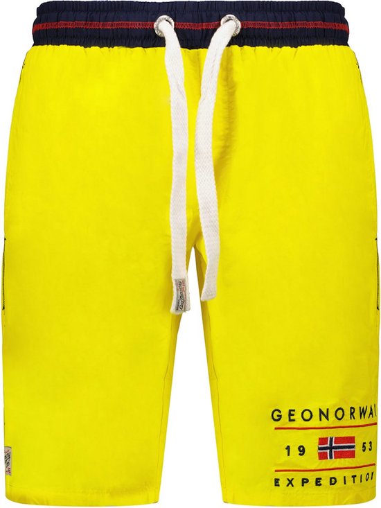 Geographical Norway Zwembroek Qodzola Fluo Yellow - L