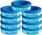Angelcare - recharge cassette Plus - Recharge 9 pièces - Poubelle à couches - recharge de poubelle à canapés Angelcare - LOT DE 9