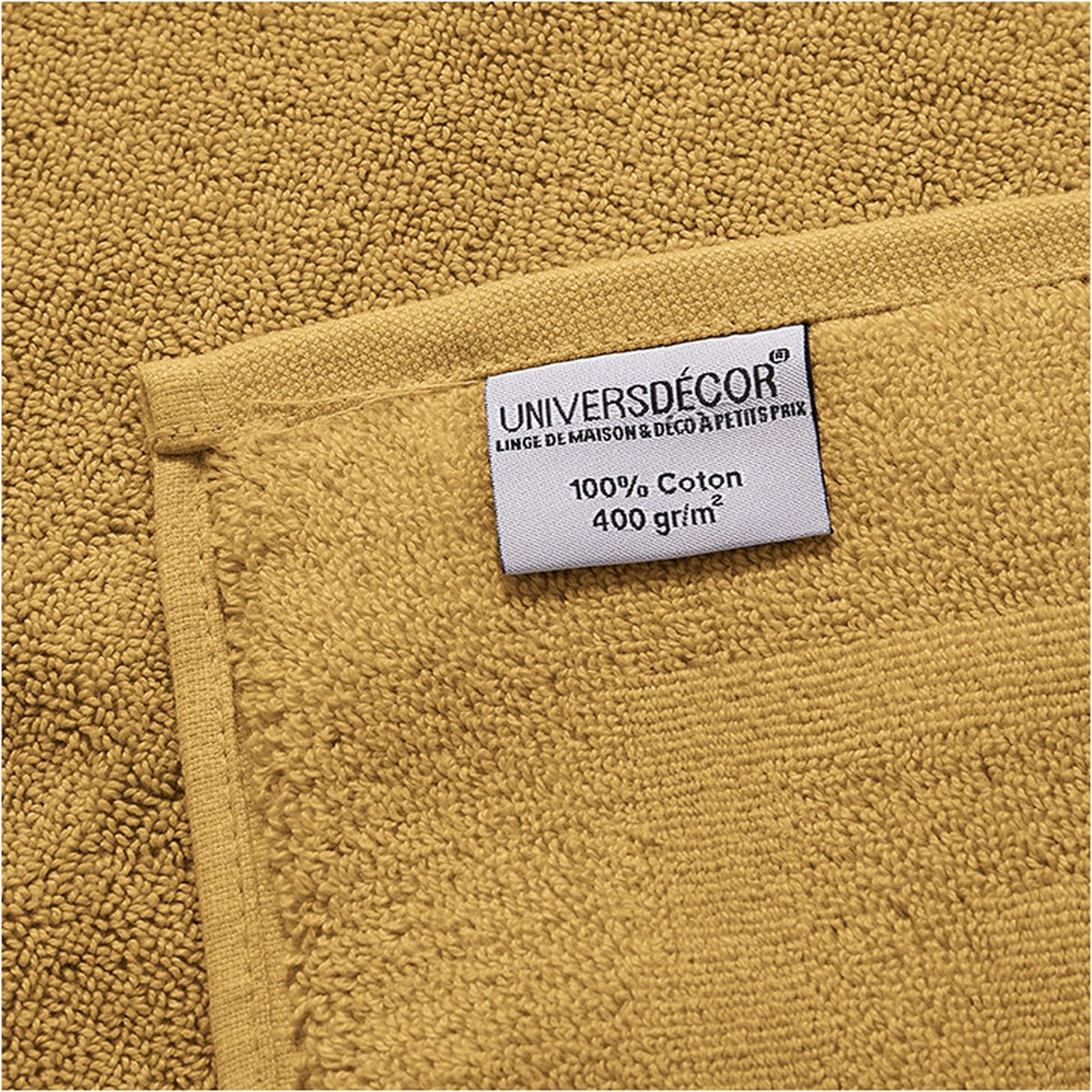 Univers Décor - Bastof "Spa" - 50 x 100 cm / 400 gr/m² (2.5 oz x 3.5 oz)- Maïs Geel “Spa”