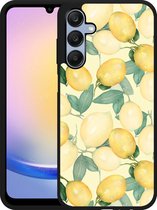 Cazy Hardcase Hoesje geschikt voor Samsung Galaxy A25 Lemons