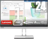 Lenovo L24e-40, 60,5 cm (23.8"), 1920 x 1080 pixels, Full HD, LED, 6 ms, Gris