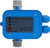 Elektronische drukschakelaar Voor pomp controle Waterpomp kabel niet inbegrepen Blauw 1.5bar-6bar