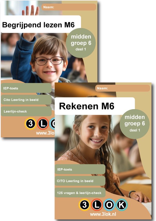 Foto: Cito oefenboeken voordeelset rekenen begrijpend lezen midden groep 6 m6 begrijpend lezen rekenen groep 6 cito iep toets oefenen onderwijs basisschool leren leerling in beeld 3lok onderwijs