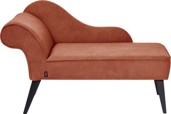BIARRITZ - Chaise longue - Rood - Linkerzijde - Polyester