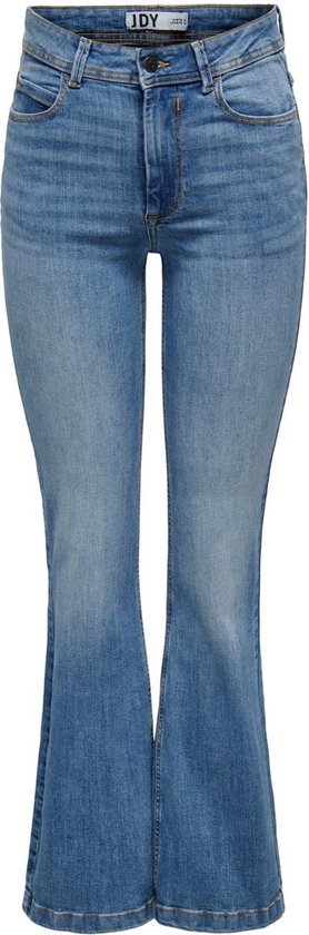 JDY JDYFLORA FLARED HIGH MB NOOS DNM Dames Jeans - Maat W27 X L32