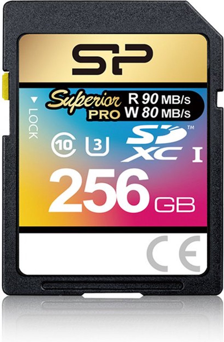 Silicon Power Superior Pro 256 GB SD UHS-I Klasse 10
