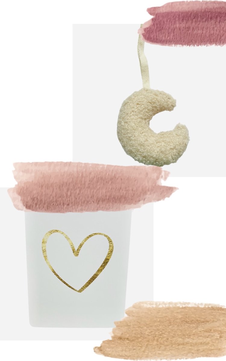 Goedkoopste Teddy speenkoord maan - baby cadeautje - newborn - babyshower - sinterklaas - kerst - kerstcadeau - moederdag