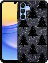 Cazy Hardcase Hoesje geschikt voor Samsung Galaxy A15 / A15 5G Snowy Christmas Tree