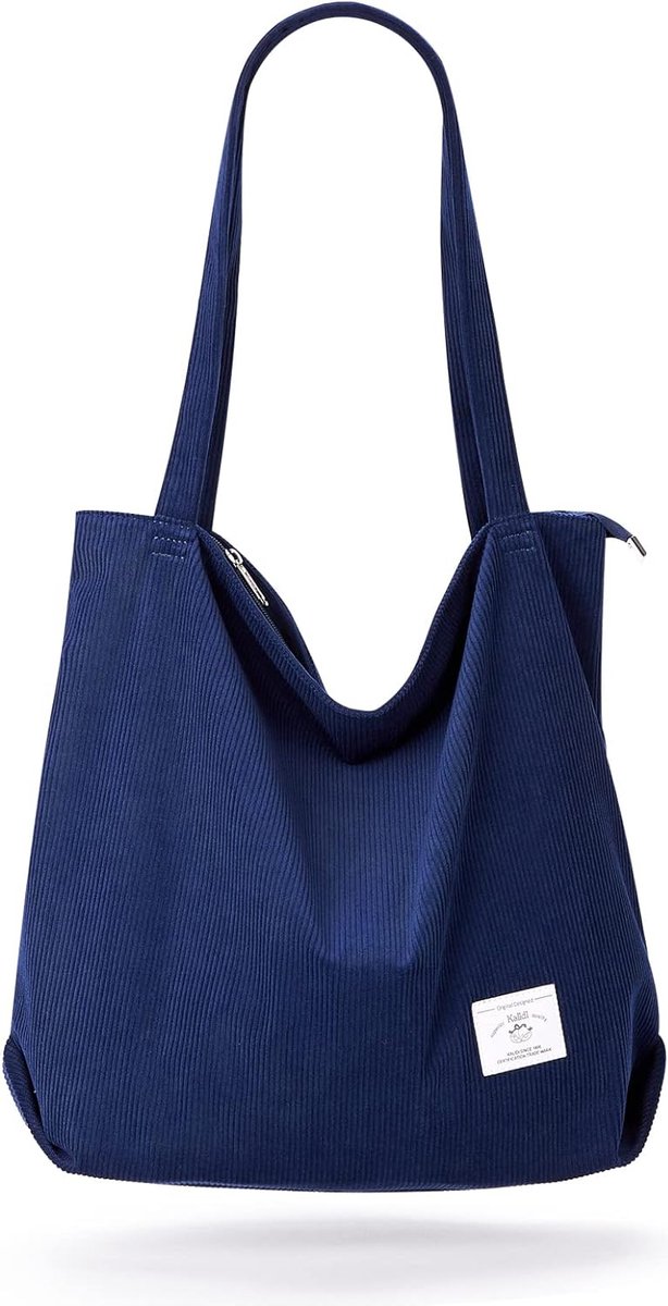 Right 20 Corduroy damestas, shopper, corduroy tas, dames, meisjes