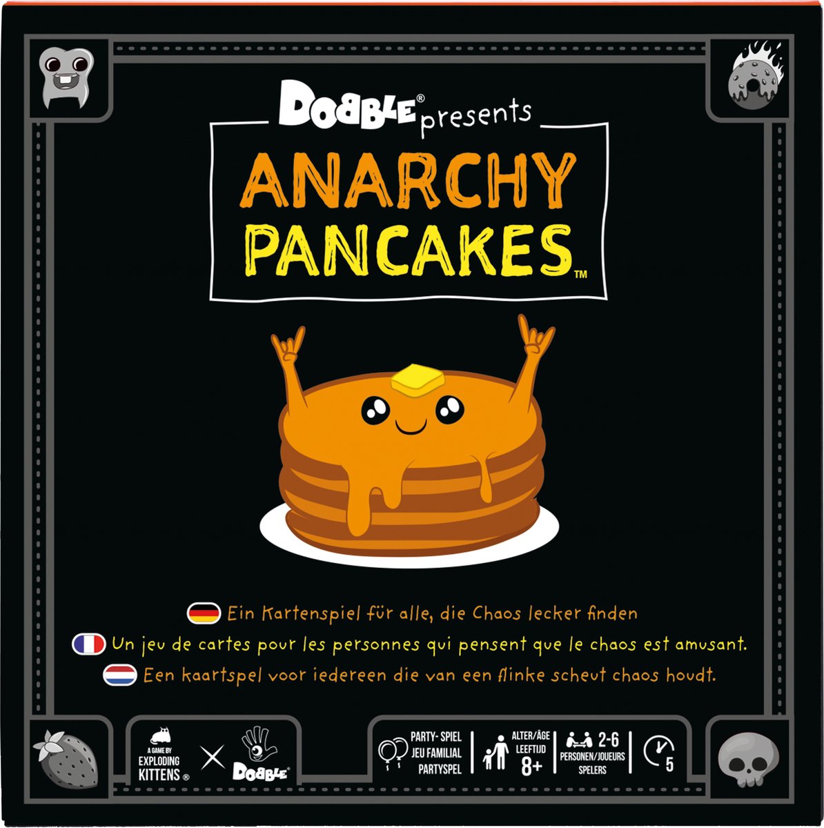 Dobble Anarchy Pancakes - Kaartspel