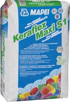 Mapei Keraflex Maxi S1 Tegellijm - Voor Wand- en Vloertegels - Wit - 25 kg