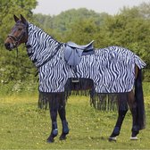 Drap-housse d'exercice Zebra avec franges