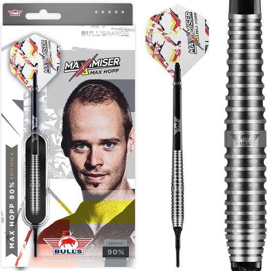 Softtip Bull's Max Hopp 90% Edition 4 18g van Bull's — afbeelding 4