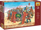 1:72 Zvezda 8006 Immortals - Persian Infantry - V-IV centuries BC Plastic Modelbouwpakket
