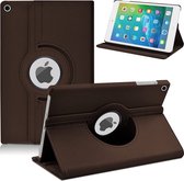 Draaibaar Hoesje 360 Rotating Multi stand Case - Geschikt voor: Apple iPad 4 9.7 (2012) inch - Bruin