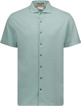 NO-EXCESS Overhemd Shirt Short Sleeve Jersey Stretch 23420281 058 Mint Mannen Maat - M
