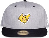 Casquette Snapback Pokémon Pika Grijs