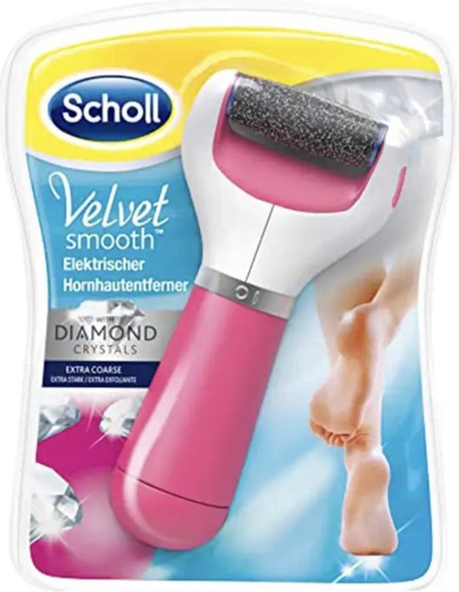 Scholl Velvet Smooth Elektronische pedi Diament Voetvijl  - Scholl Velvet Smooth -Eeltverwijderaar-Scholl-Verwijdert op een effectieve en gemakkelijke manier. - Scholl