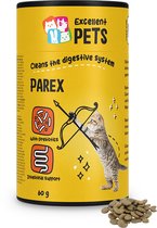 Excellent Cat Parex - 60 gram - Ter ondersteuning van het spijsverteringsstelsel en de darmflora - Geschikt voor katten