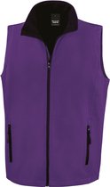 Bodywarmer Heren XXL Result Mouwloos Purple / Black 100% Polyester