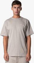 Quotrell - RESORT T-SHIRT - TAUPE/OFF WHITE - S