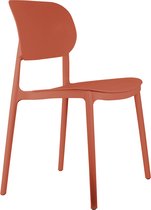 Leitmotiv - Chaise de salle à manger Cheer - Orange brûlé