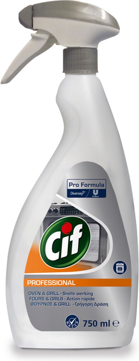 Cif Professionele Oven- en Grillreiniger Spray - 750 ml