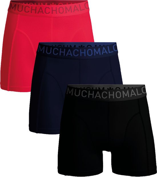 Muchachomalo - Boxers Microfibre 3-Pack 12 - Homme - Taille XXL - Body-fit