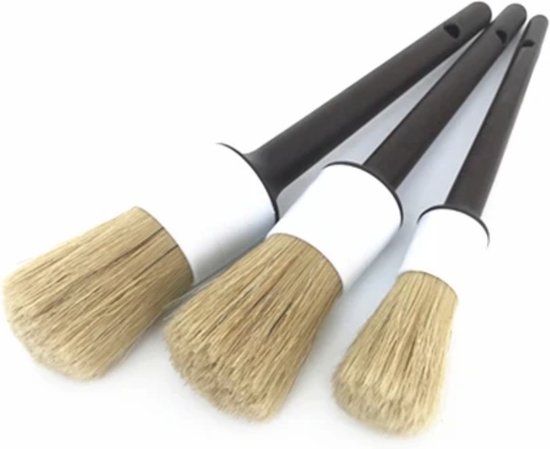 Kit De 5 Brosses De Nettoyage Auto Skyzone - Pour Moteur, évents, Emblèmes, Intérieur/extérieur