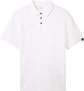 Tom Tailor Poloshirt Relaxed Gestructureerd Polo 1040476xx12 20000 Mannen Maat - L