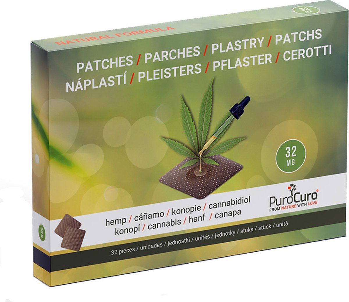Goedkoopste PuroCuro CBD Pleisters 32 mg