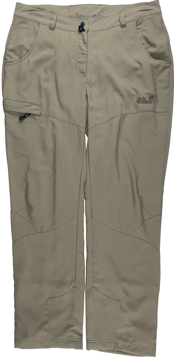 Jack Wolfskin Dames Earth Pant Mink Zilver