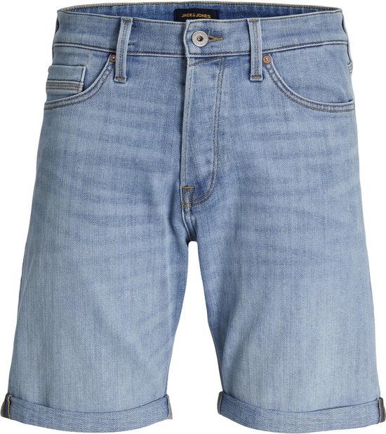 JACK & JONES Chris Wood Shorts regular fit - heren shorts - denimblauw - Maat: