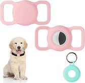 Hondenhalsband met Anti-Verloren Sleutelhanger - Krasbestendig - Duurzaam Nylon - Verstelbaar - Veiligheid voor Jouw Trouwe Vriend - Groot
