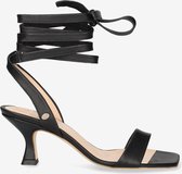 Fred De La Bretoniere Heeled Sandalen Iza Wrap Zwart - Maat 37