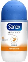 Sanex Dermo Sensitive Femmes Déodorant roll-on 50 ml 1 pièce(s)