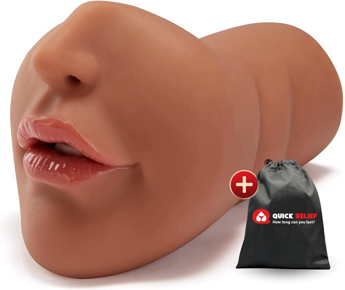 Quick Relief Kayla™ - Masturbator - Pocket Pussy - Sex Toys voor Mannen - Blowjob - Deepthroat - + Handig Opbergzakje - Quick Relief