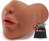 Quick Relief Kayla™ - Masturbator - Pocket Pussy - Sex Toys voor Mannen - Blowjob - Deepthroat - + Handig Opbergzakje