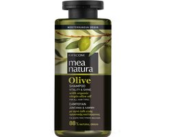 Mea Natura - Shampoo voor alle haartypes - Olijf