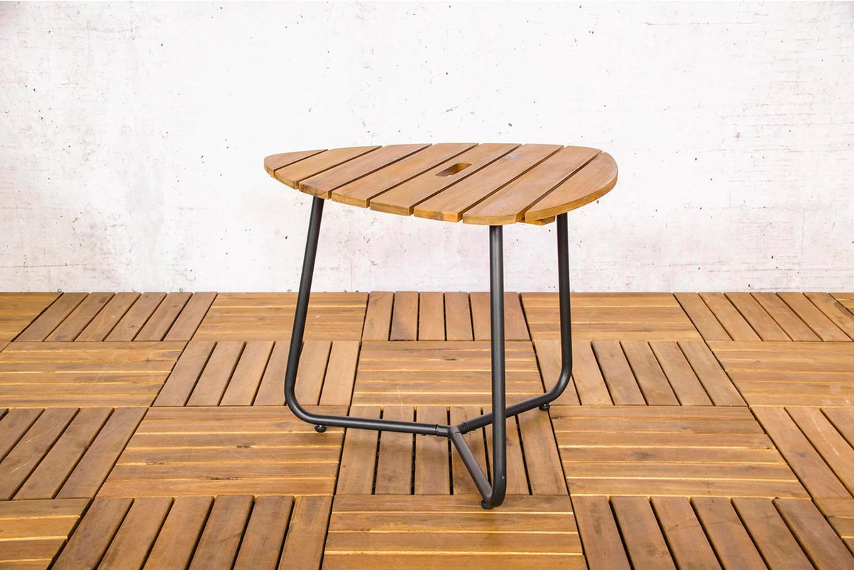 Sens-Line Side Table Tommy - Acacia - 48x48x39 cm