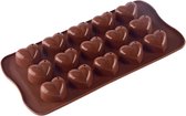 Bol.com Hartjes bakvormpjes - Chocoladevormpjes/bonbonvormpjes - Siliconen bakvorm aanbieding