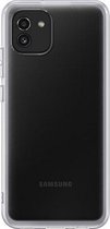 Samsung Soft Clear Hoesje - Samsung Galaxy A03 - Transparant