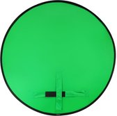 Chaise de bureau spéciale écran vert gaming et streaming diamètre 110 cm 4smarts