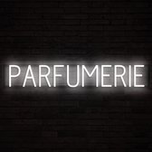 PARFUMERIE - Lichtreclame Neon LED bord verlicht | SpellBrite | 91,72 x 16 cm | 6 Dimstanden & 8 Lichtanimaties | Reclamebord neon verlichting