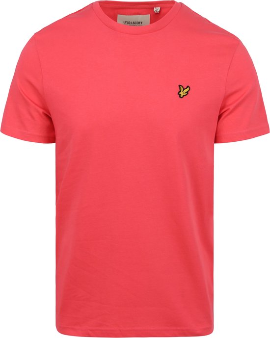 Lyle and Scott - T-shirt Roze - Heren - Maat L - Modern-fit