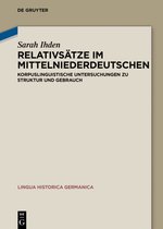 Lingua Historica Germanica23- Relativsätze im Mittelniederdeutschen