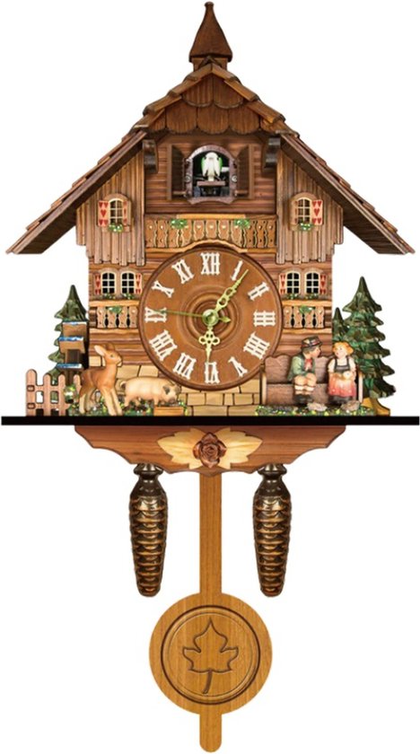 Horloge coucou Stellar - Horloge murale moderne - Horloge coucou - Horloge murale industrielle - Horloge murale intérieure - Klok