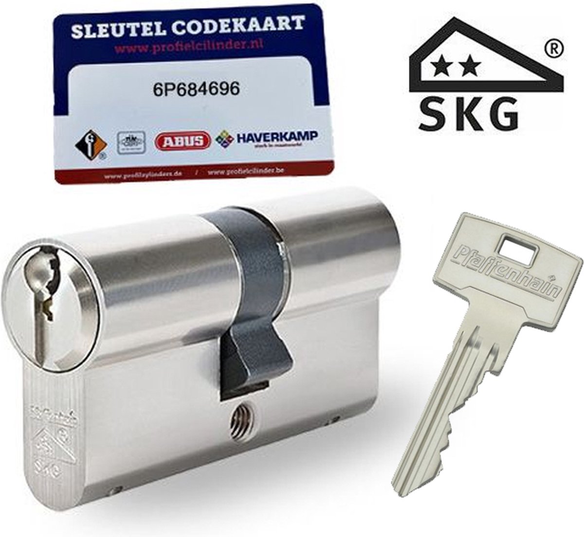 Pfaffenhain ZS SKG2 - cilinderslot - dubbele cilinder - 30/35